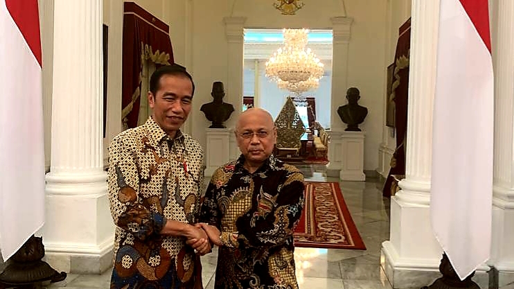 Foto Jokowi Ajak Kabinetnya Bangun Indonesia Lebih Baik