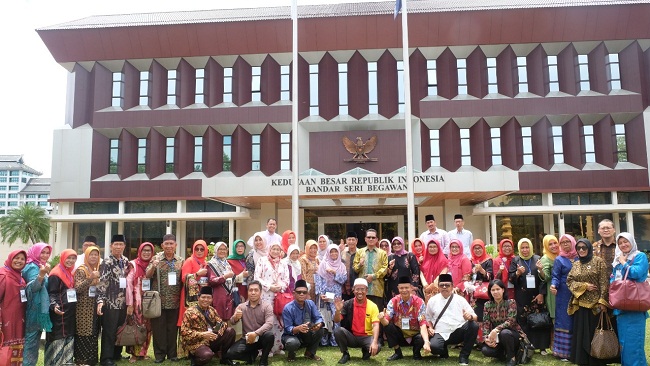 Foto Perkuat Persaudaraan, Keluarga Istana Pagaruyung Kunjungi Brunei Darussalam