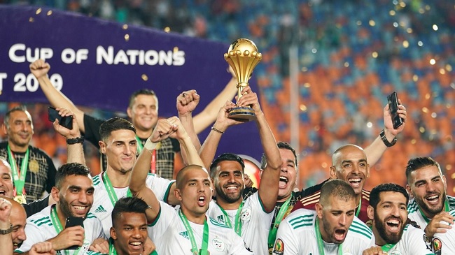Foto Aljazair Juara Piala Afrika 2019