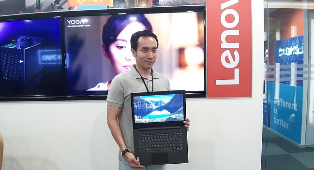 Foto Dukung Bisnis UKM , Lenovo Hadirkan Notebook Entry Level 