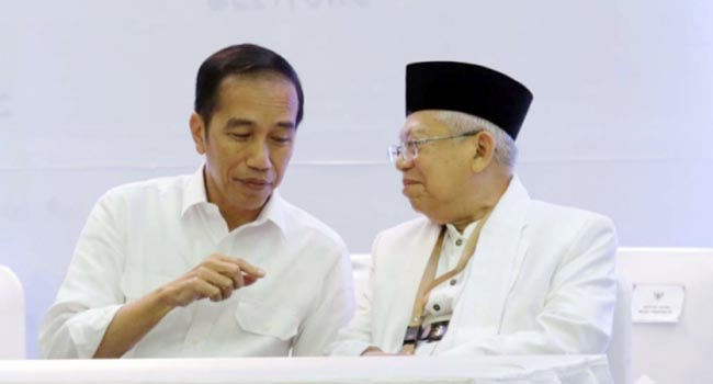 Foto Indonesia Survey Center: Kinerja Jokowi-Ma'ruf 2021 Lebih Baik Dibanding Sebelumnya