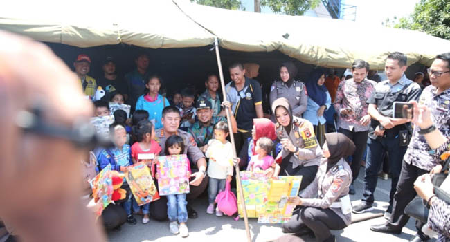 Foto 557 Pengungsi Kerusuhan Wamena Berhasil Dievakuasi ke Makassar
