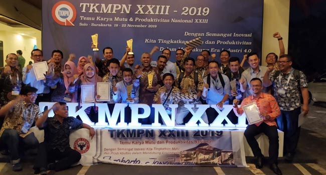 Foto Inovator Semen Padang Group Raih 3 Platinum dan 4 Gold