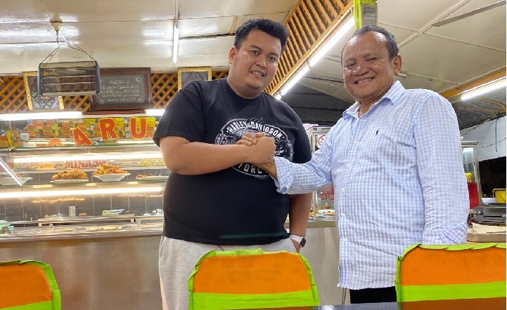Foto Bertemu Pengusaha Restoran Malaysia, Rizki Abdian Putra Dapat Wejangan Motivasi dan Manajemen