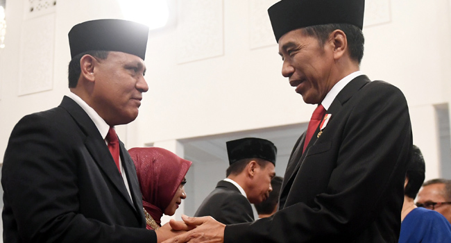 Foto Profesi Hakim Dominasi Petinggi KPK Periode 2019-2023
