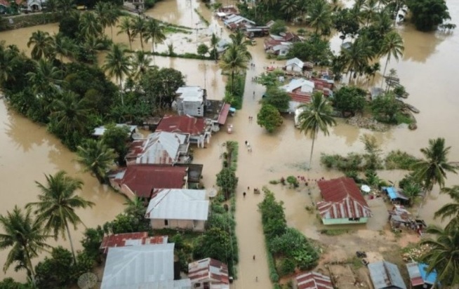 Foto 9 Sekolah di Kabupaten Limapuluh Kota Terdampak Banjir