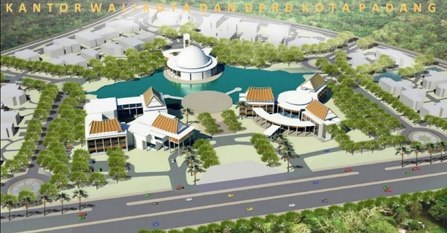 Foto Pembangunan Gedung Baru DPRD Padang Senilai Rp150 Miliar Dimulai Tahun Ini