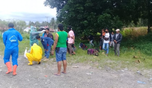 Foto 14 Pekerja Asal Jawa Tengah Diisolasi di BLK Sungai Jariang
