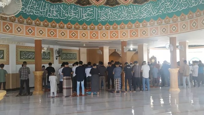 Foto  Masjid di Padang Mulai Selenggarakan Shalat Jumat Berjamaah