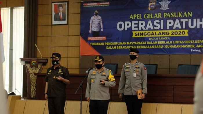 Foto Mulai Hari Ini, Polda Gelar Operasi Patuh Singgalang 2020