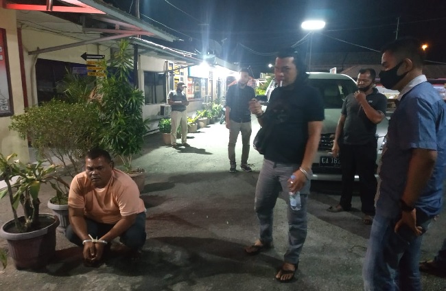 Foto Aksi Penipuan 'Wakapolda Lampung' Gadungan Berhenti di Tangan Polisi