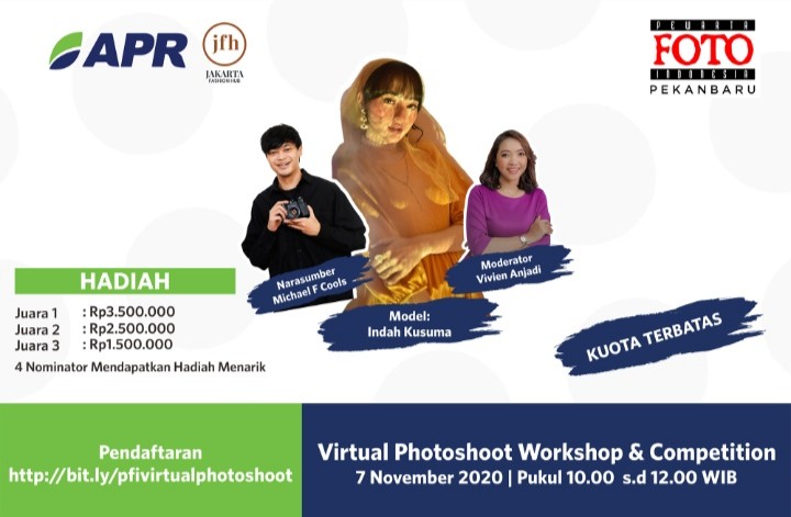 Foto Begini Cara Daftar PFI Pekanbaru Virtual Photoshoot Workshop &amp; Competition