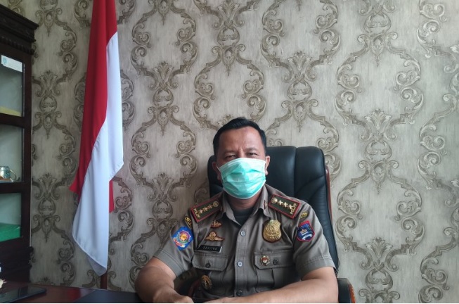 Foto Di Payakumbuh, Satpol PP Tertibkan Iklan Rokok di Warung