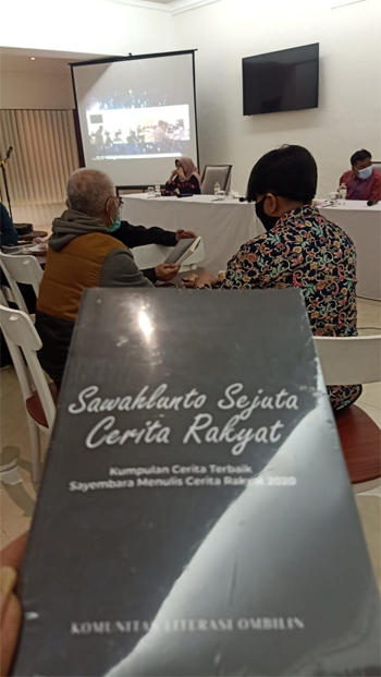 Foto Buku Sawahlunto Sejuta Cerita Rakyat Diluncurkan