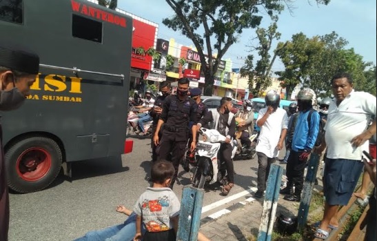 Foto IRT Meninggal Usai Kecelakaan Tunggal di Jalan Hamka
