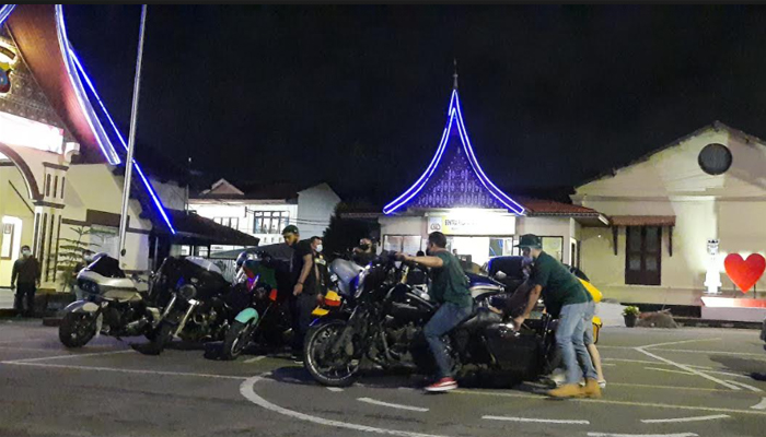 Foto Parah! Dokumen Lima Moge Rombongan HOG Siliwangi Diduga Bodong