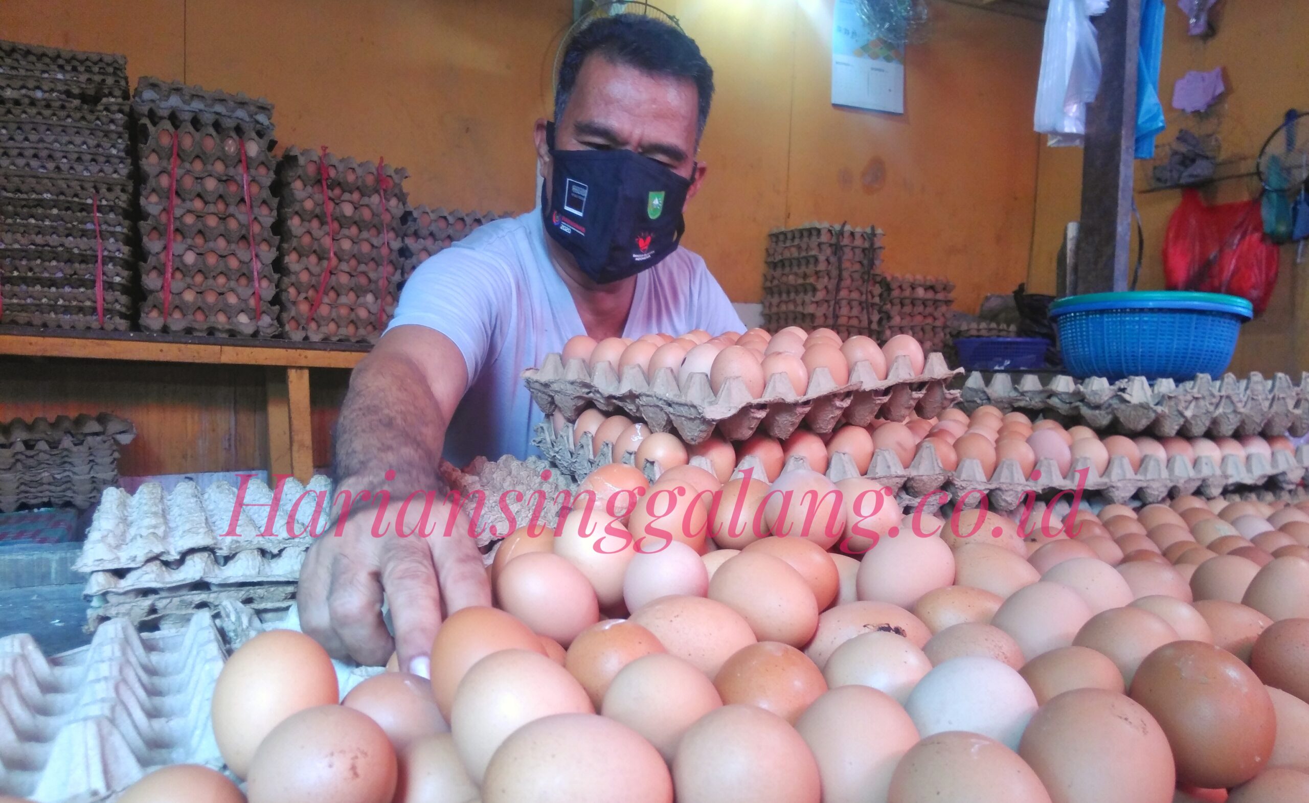 Foto Harga Telur Ayam Ras Naik Lagi, Pedagang: Ini Tertinggi dan Lama