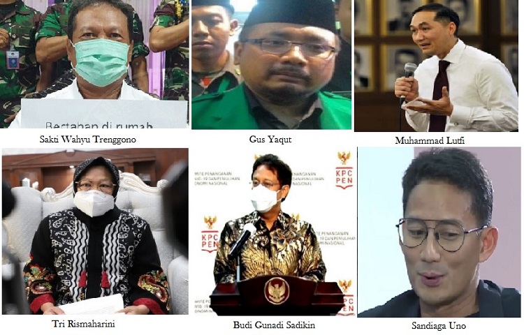 Foto Ini Profil Enam Menteri Baru Jokowi