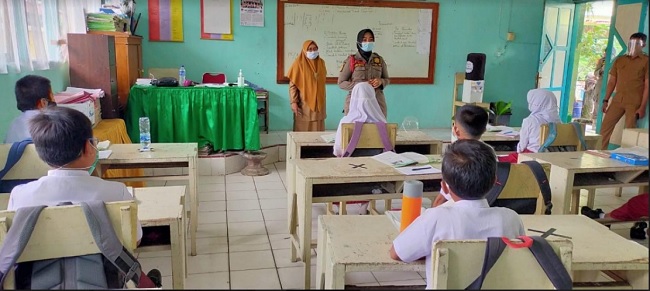 Foto Sekolah di Tanah Datar Bersiap Hadapi Belajar Tatap Muka