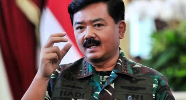Foto Panglima TNI Benarkan KRI Nanggala 402 Hilang Kontak 