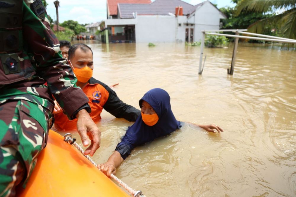 Foto Ini Tiga Daerah di Riau yang Terdampak Bajir Pekan Ini