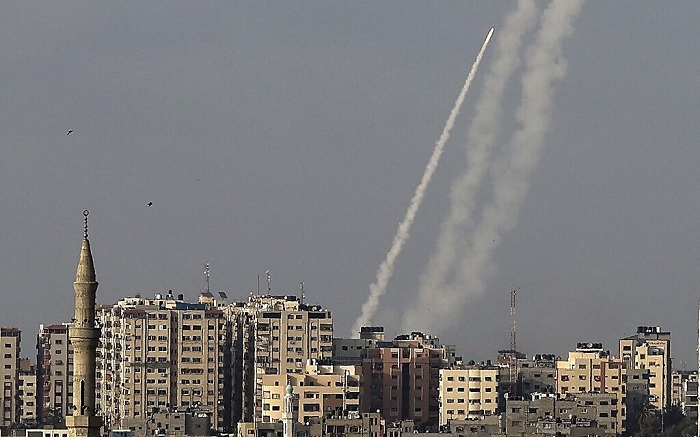 Foto Israel Serang Gaza, 20 Orang termasuk 9 Anak Palestina Terbunuh