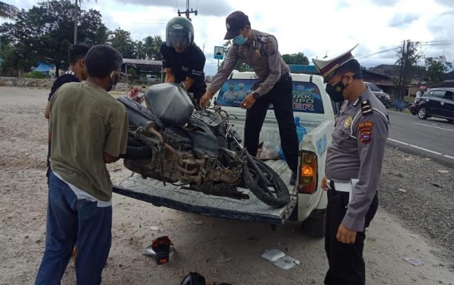 Foto ASN Tewas Kecelakaan di Jalan Padang - Bukittinggi