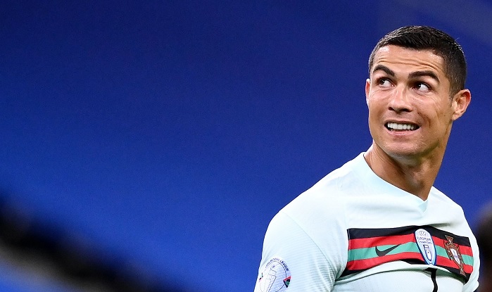 Foto Sumbang 2 Gol untuk Portugal, Cristiano Ronaldo Man of The Match 