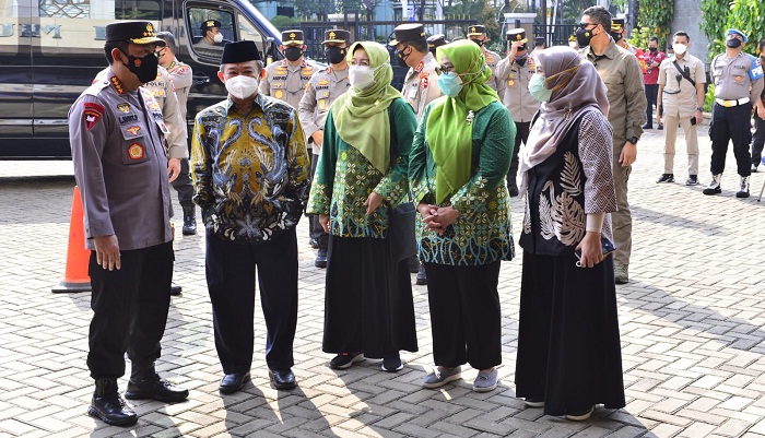 Foto Rangkul Muhammadiyah, Kapolri Optimis Herd Immunity Segera Terbentuk