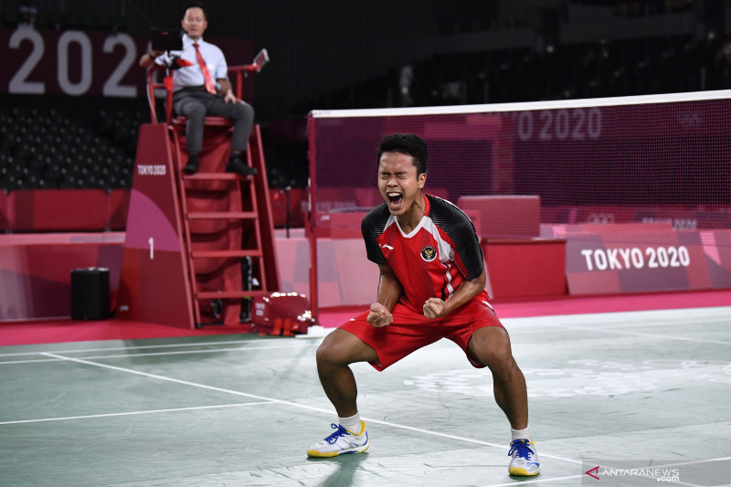 Foto Jadwal Indonesia Hari Ini: Anthony Ginting Berjuang ke Final
