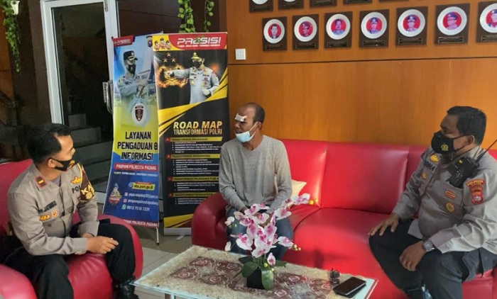 Foto Ke Polresta Padang, Pria Viral di Posko PPKM Minta Maaf