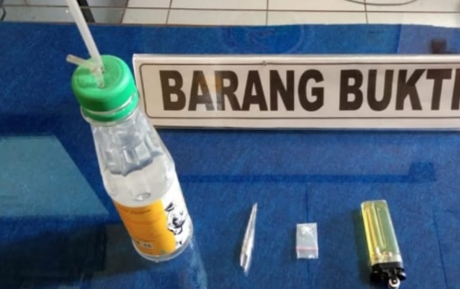 Foto Satresnarkoba Polres Padang Panjang Tangkap Sopir Angkot Penyalahguna Narkoba