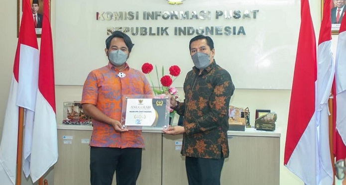 Foto BAZNAS Raih Anugerah Keterbukaan Informasi Publik 2021