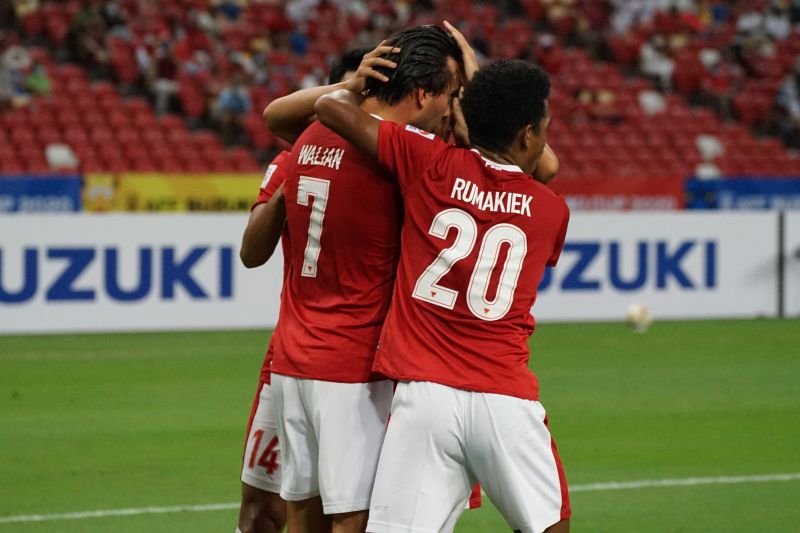 Foto Kalahkan Singapura, Indonesia ke Final Piala AFF