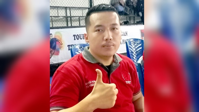 Foto Ketua Abti Kota Padang; Berharap Bola Tangan Digemari Pelajar