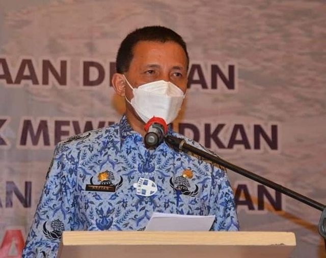 Foto Capaian Vaksinasi Lansia di Kota Padang Sudah 48 Persen