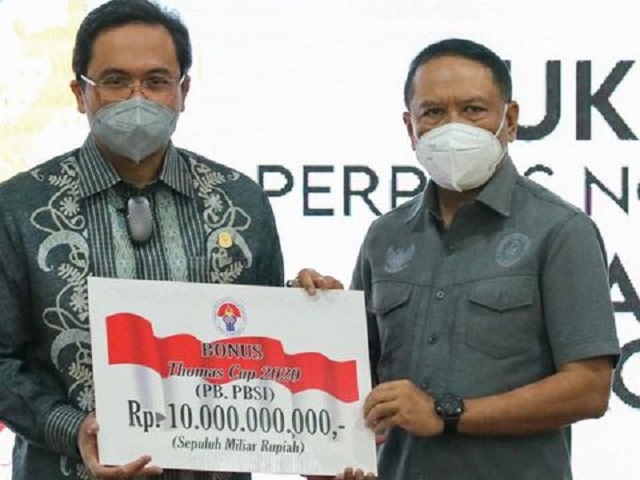 Foto Polemik Bonus 10 Miliar untuk Tim Thomas Indonesia-PBSI