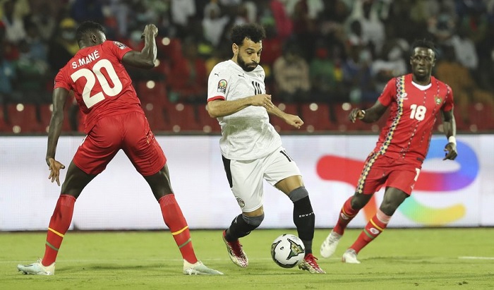 Foto Piala Afrika: Gol Mohamed Salah Bawa Mesir Menang atas Guinea-Bissau