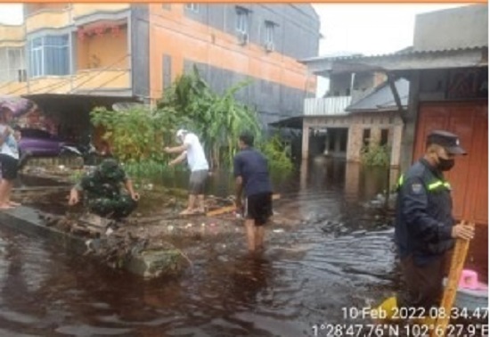 905 KK di Bengkalis Terdampak Banjir