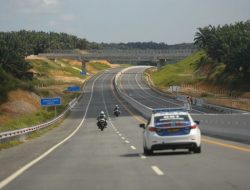 Foto Jalan Tol Pekanbaru-Bangkinang Sudah Bisa Dilewati Lebaran Tahun Ini