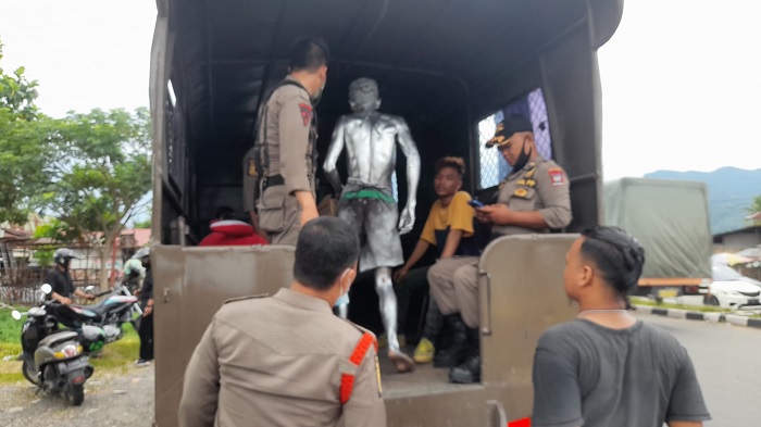 Foto Belasan Anjal Diamankan Satpol PP Padang  di Sejumlah Tempat