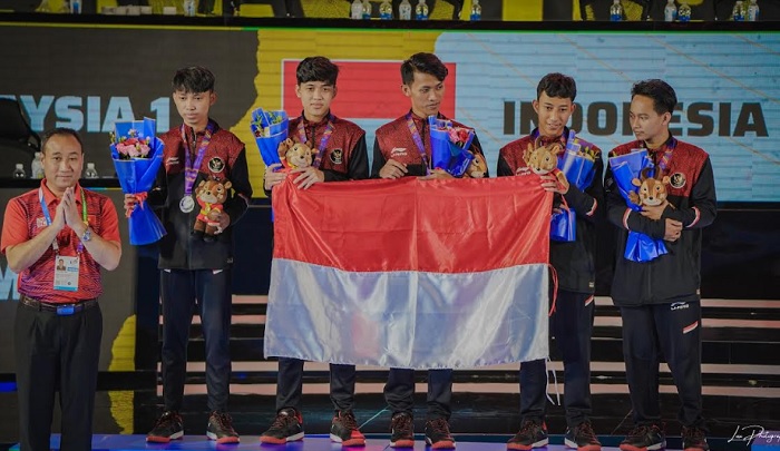 Foto Perwakilan DG Esports Dunia Games Telkomsel Rebut Perak di SEA Games Vietnam 2021