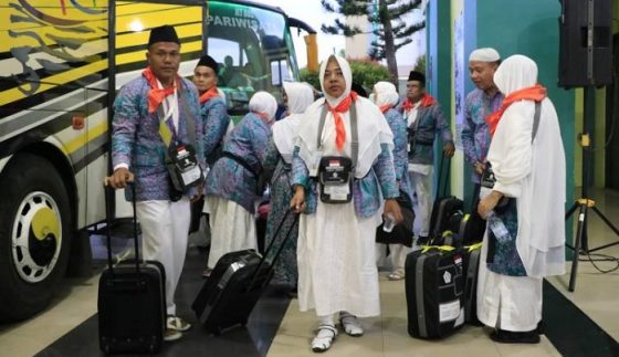 Foto Tujuh Calon Haji Embarkasi Padang Dirawat di Tanah Suci