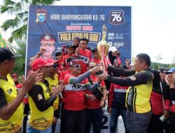 Foto Kejuaraan Sepatu Roda Kapolda Cup 2022, Riau Roller Skate Pekanbaru Sabet Juara Umum