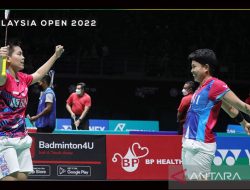 Foto Ganda Putri Indonesia Ukir Sejarah di Malaysia Open 2022