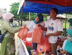 Foto Begini Cara Sahabat Sandiaga Uno Bantu Emak-emak di Pekanbaru