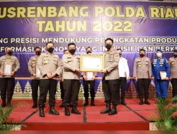 Foto Musrembang Polda Riau 2022, Polresta Pekanbaru Terima 3 Penghargaan