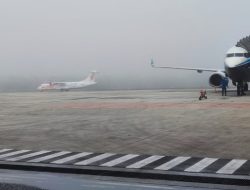 Foto Bandara SSK II Pekanbaru Buka Layanan ke Kuala Lumpur