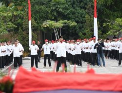 Foto Seribuan Karyawan Semen Padang Group Ikuti Upacara HUT ke 77 Kemerdekaan RI