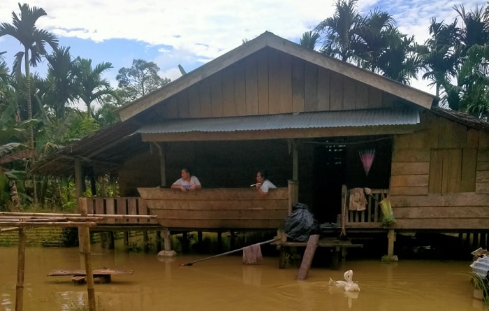 Foto Waspada Wilayah Terdampak Banjir, Mentawai Masih Berpeluang Hujan